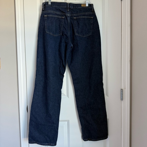 Cabela’s Blue Jeans with Red Plaid Lining, Size 10 Reg, Dark Wash, Used - Picture 3 of 10